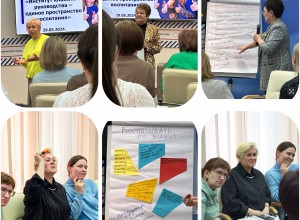 Матричная модель «Единое региональное пространство взаимодействия специалистов в области воспитания»